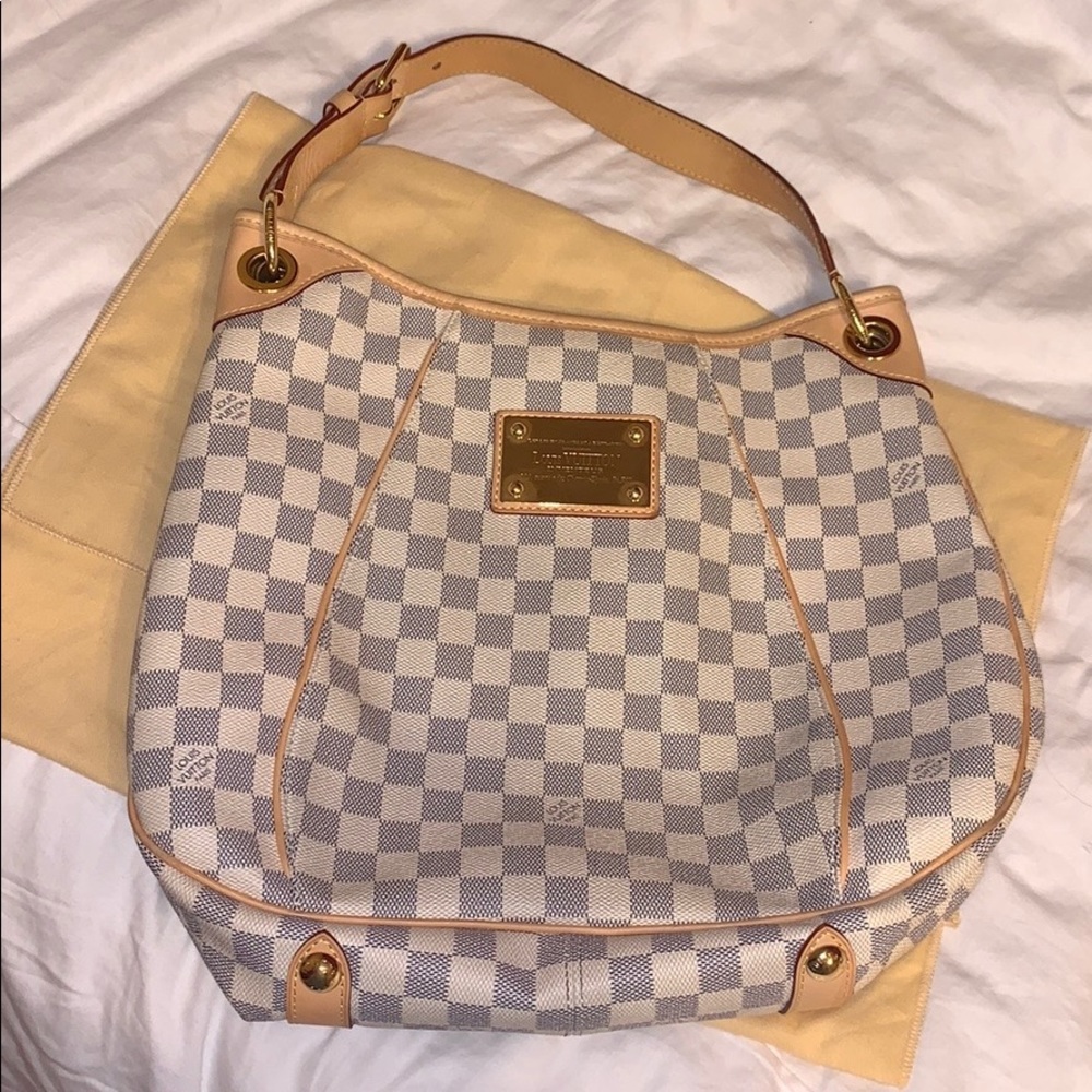 SOLD!!! Louis Vuitton Damier Azul PM Galleria - Picture 1 of 8